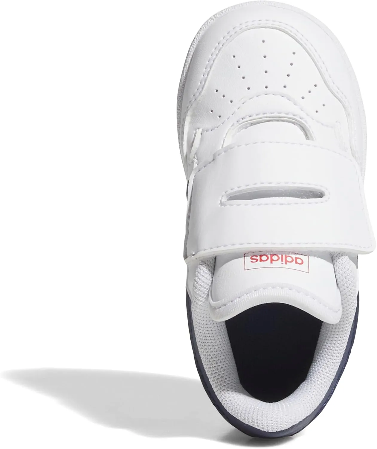 adidas Unisex-Child Hoops 4.0 Velcro Strap Sneaker
