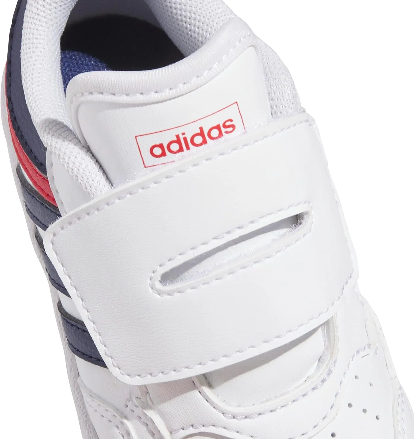 adidas Unisex-Child Hoops 4.0 Velcro Strap Sneaker