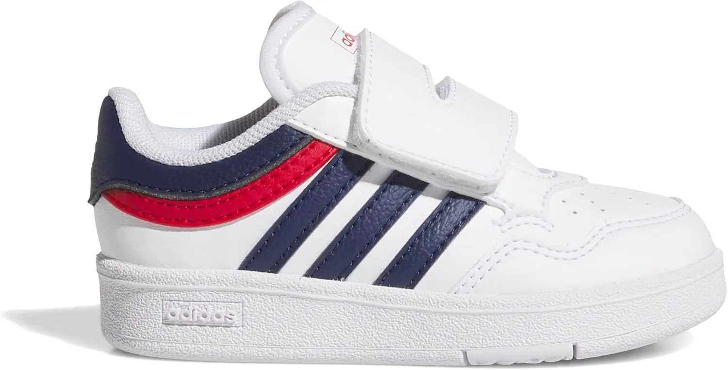adidas Unisex-Child Hoops 4.0 Velcro Strap Sneaker