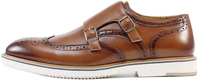 Amali Tucker - Mens Dress Shoes - Double-Monkstrap Shoes for Men - Designer Mens Shoes