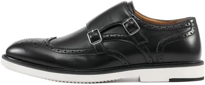 Amali Tucker - Mens Dress Shoes - Double-Monkstrap Shoes for Men - Designer Mens Shoes