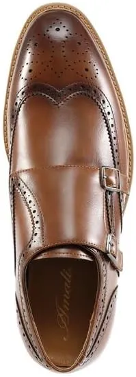 Amali Tucker - Mens Dress Shoes - Double-Monkstrap Shoes for Men - Designer Mens Shoes