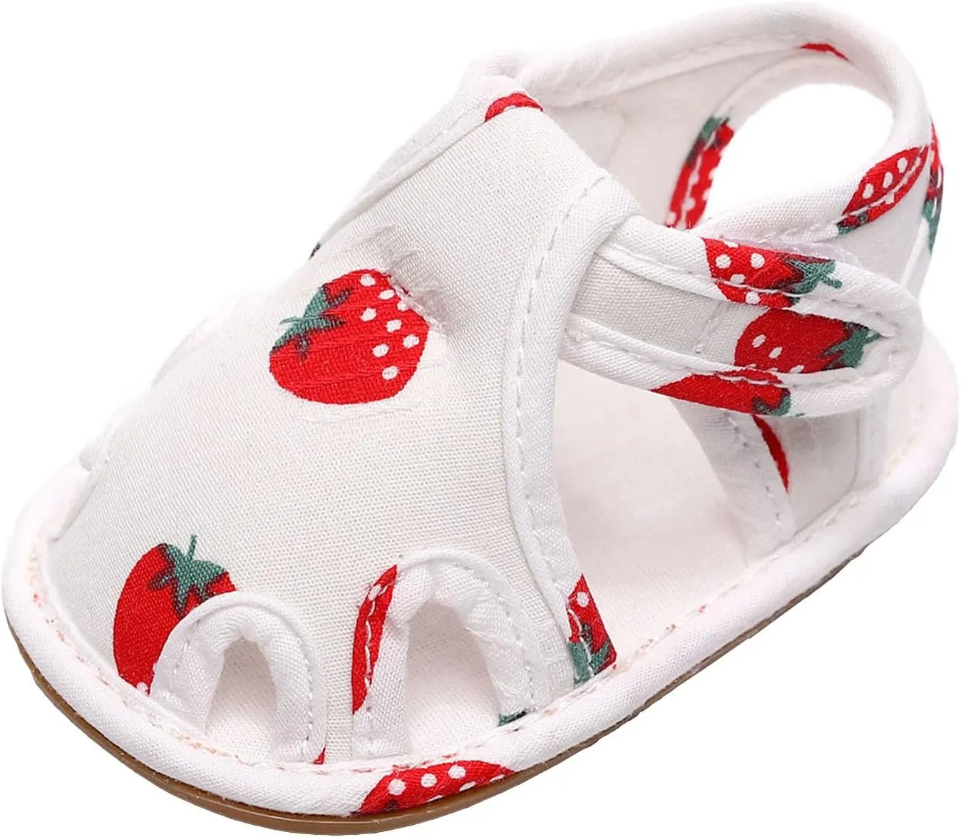 Baby Boy Sandal Infant Toddler Shoes Soft Sole Non Slip Toddler Floor Shoes Fruit Strawberry Ballerina Shoes for Babies
