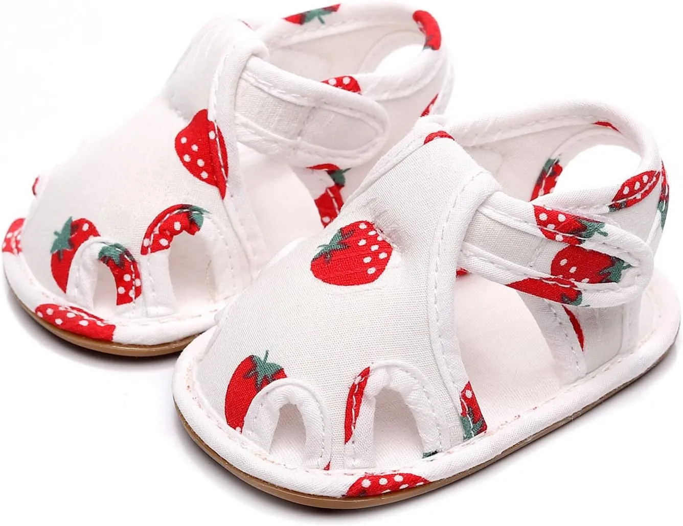 Baby Boy Sandal Infant Toddler Shoes Soft Sole Non Slip Toddler Floor Shoes Fruit Strawberry Ballerina Shoes for Babies