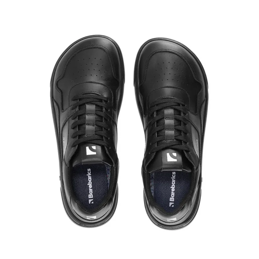 Barebarics Zing Leather Sneaker - All Black 47 - Like New