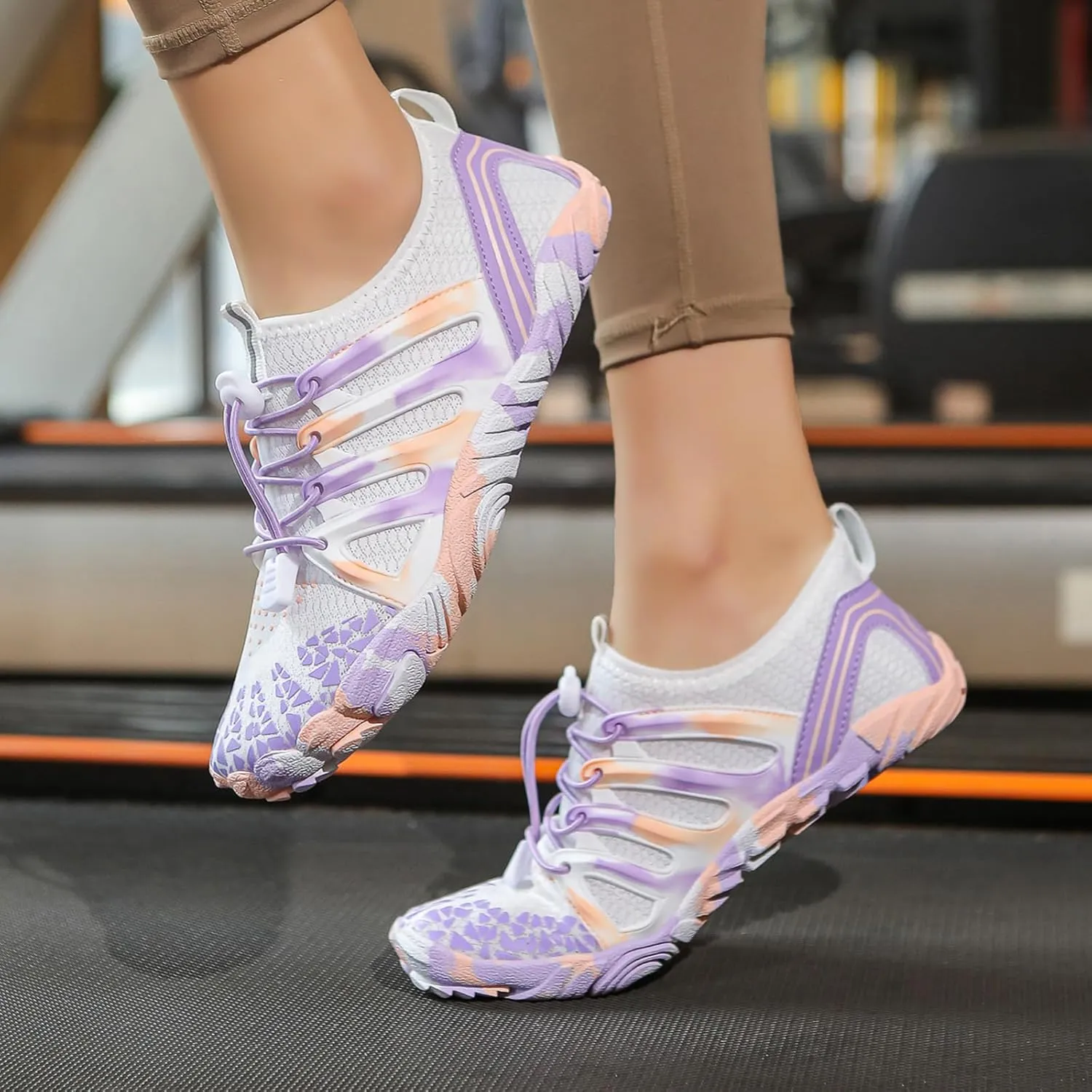 Barefoot for Women Wide Toe Box Trail Running Non-Slip Athletic Shoes Aqua Shoes Swimming Hiking Sneakers