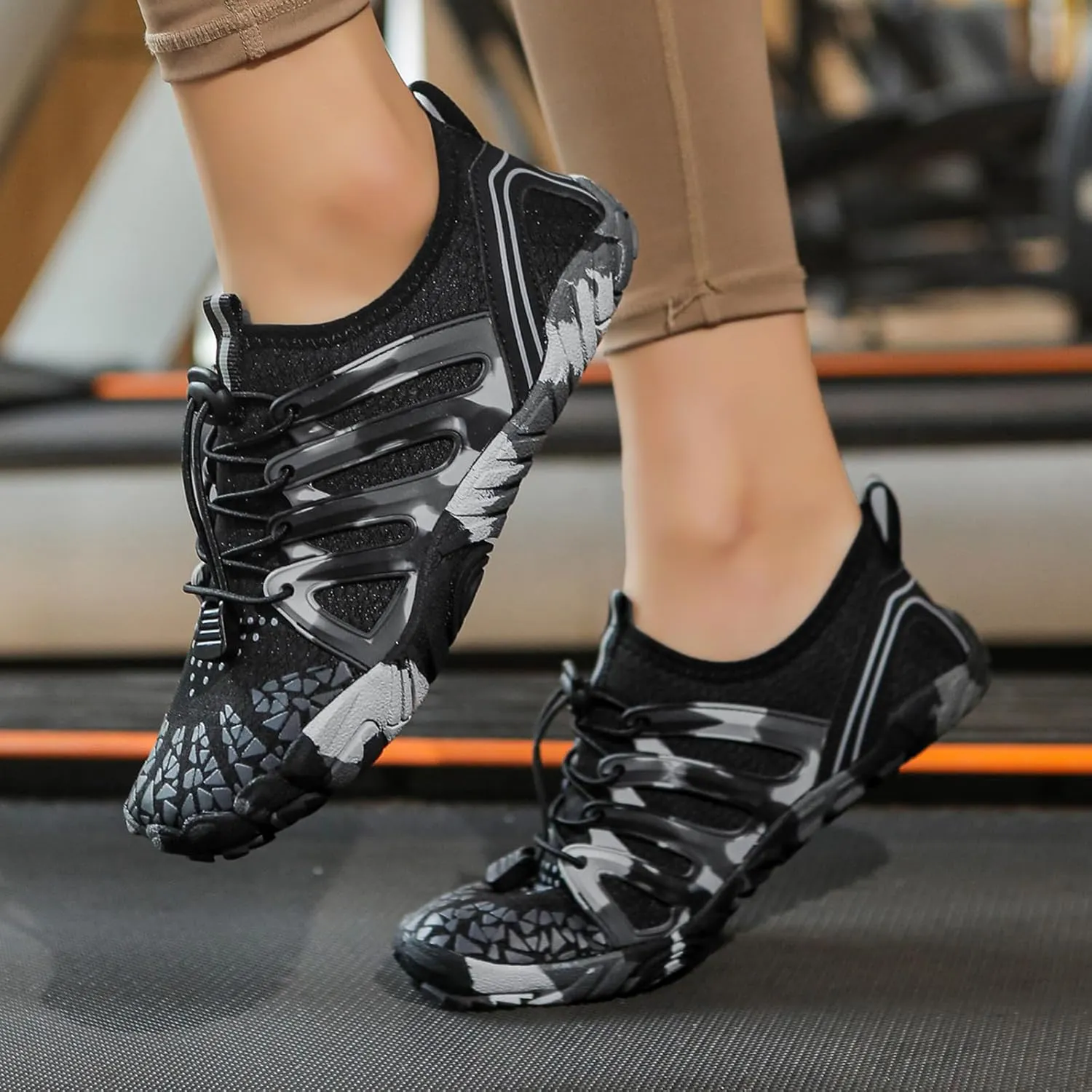 Barefoot for Women Wide Toe Box Trail Running Non-Slip Athletic Shoes Aqua Shoes Swimming Hiking Sneakers