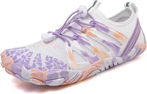 Barefoot for Women Wide Toe Box Trail Running Non-Slip Athletic Shoes Aqua Shoes Swimming Hiking Sneakers