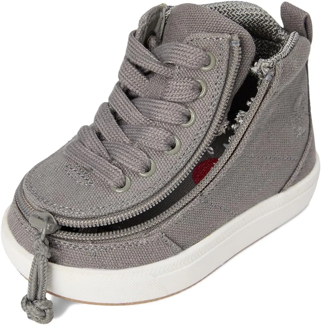 BILLY Footwear Kids Classic DR High II High Tops for Toddlers  Canvas Upper  Lace-Up Closure  TPR Outsole