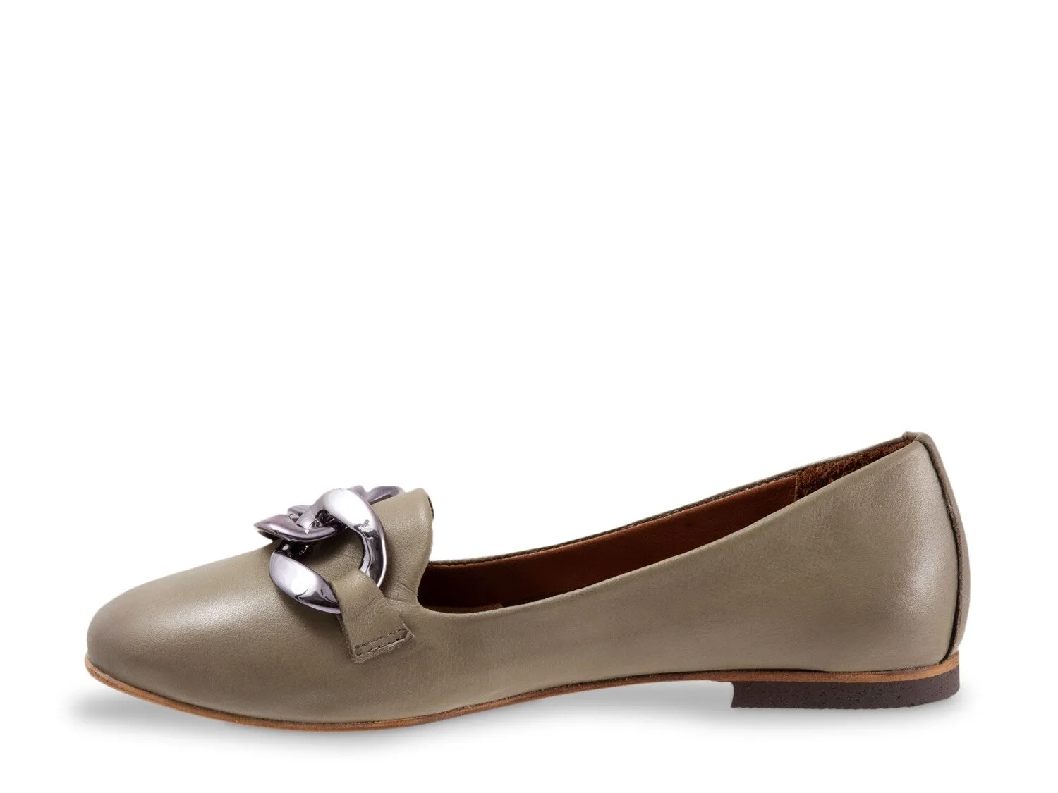 Bueno Aston ballet flats, dark green