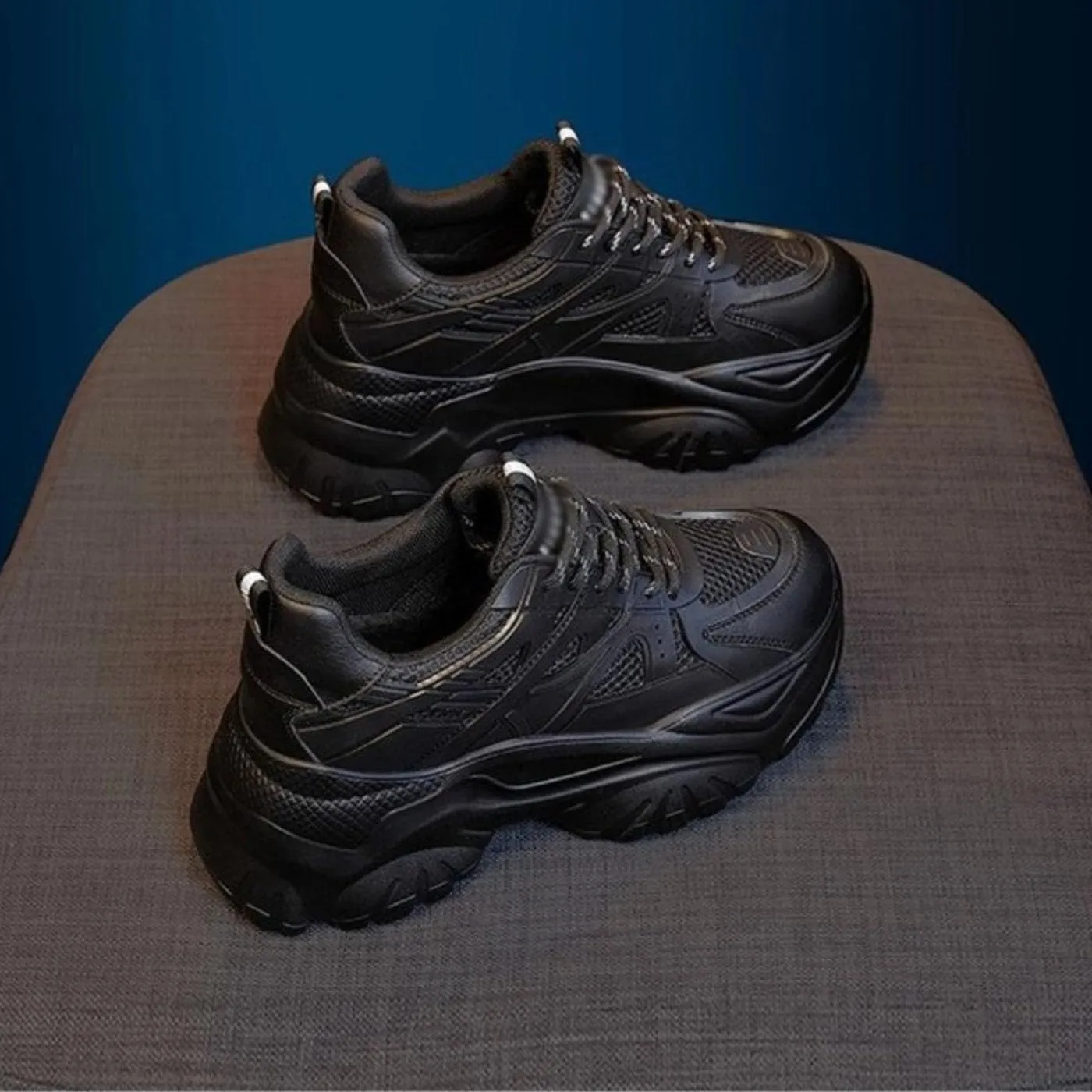 Chunky Sneakers for Women & Girls Platform Running Shoes Thick Sole Walking Shoes for Travel & Sport