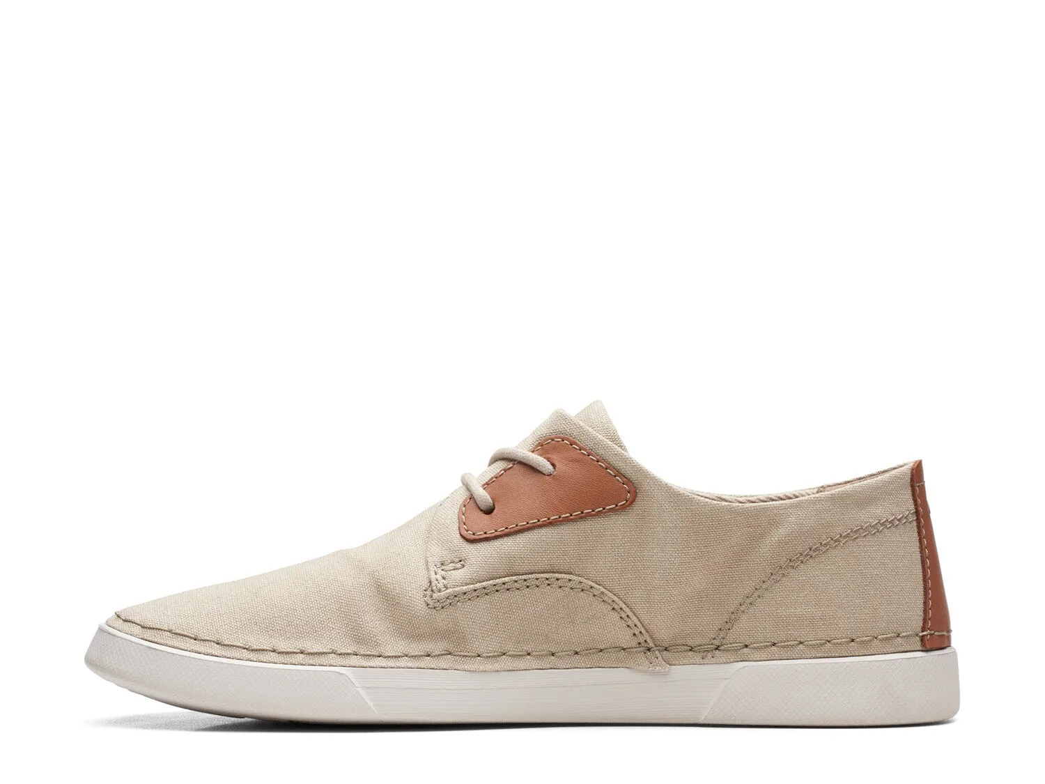 Clarks Gereld Tie Sneakers, Khaki