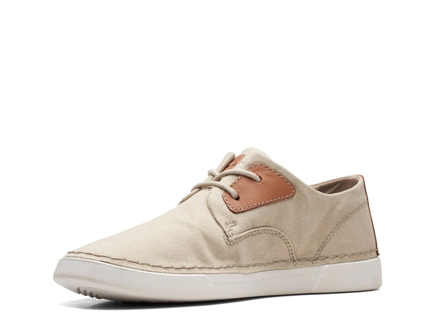 Clarks Gereld Tie Sneakers, Khaki