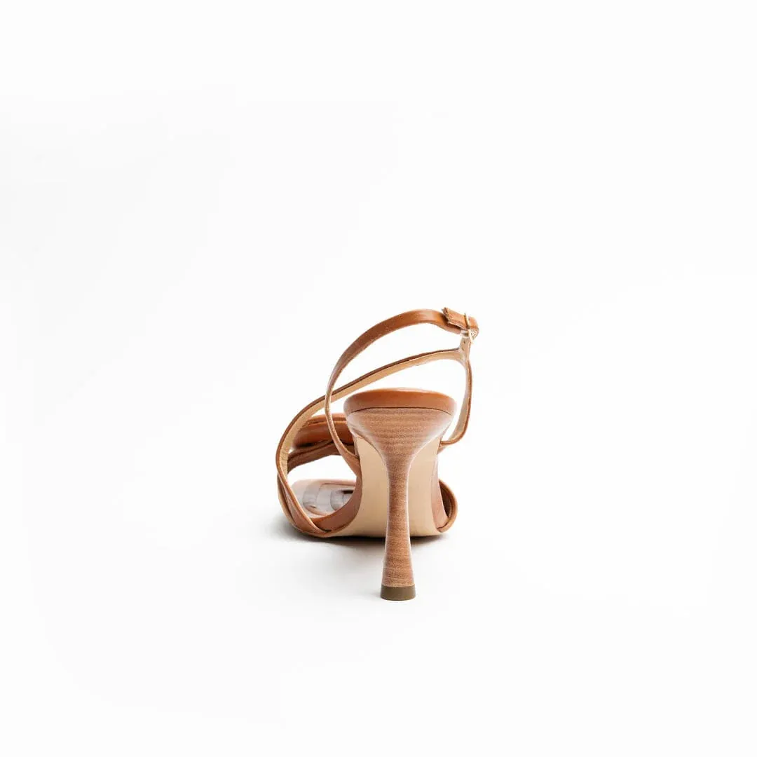 Cognac Coley Heels