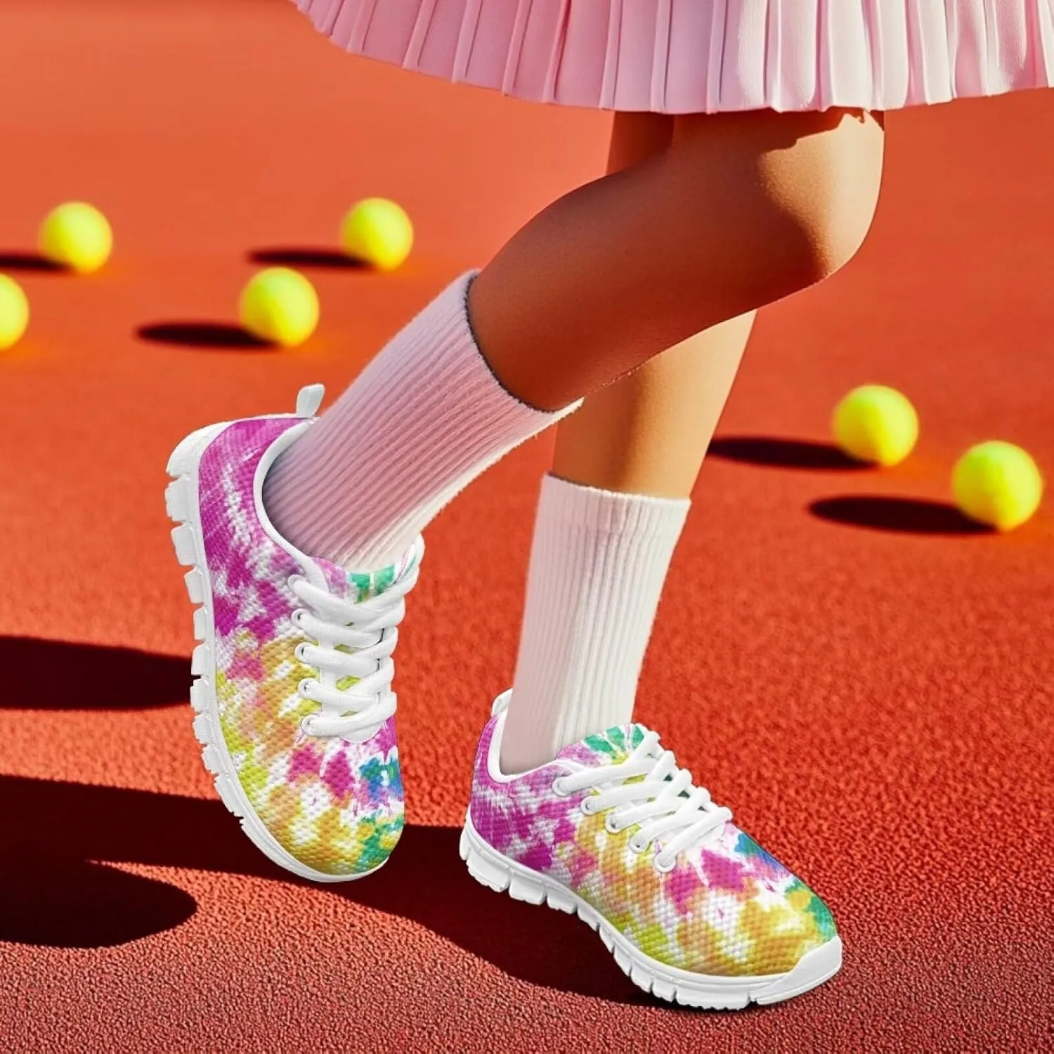 Cumagical Kids Casual Sneakers Fashionable Running Shoes Lightweight Breathable Athletic Footwear