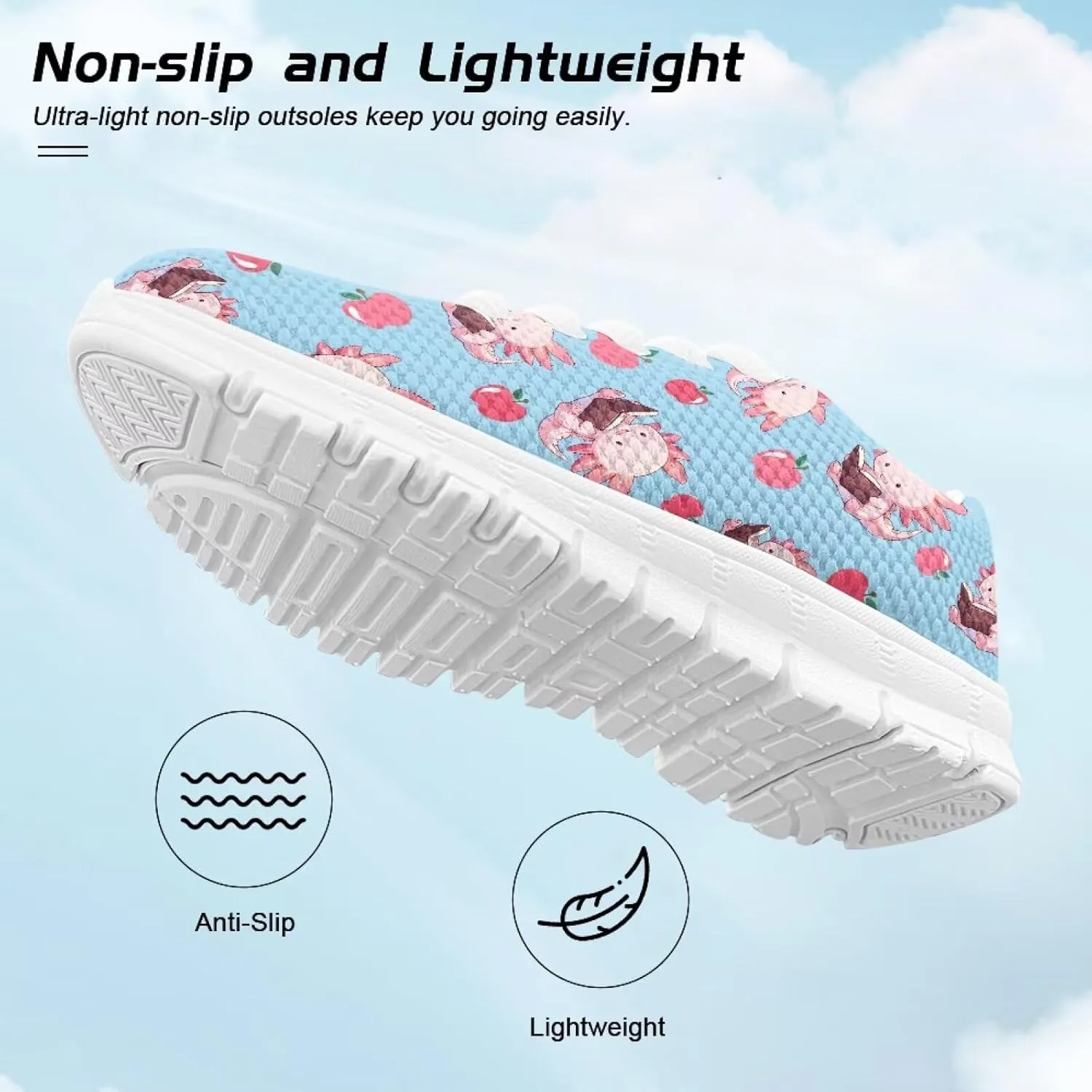 Cumagical Kids Casual Sneakers Fashionable Running Shoes Lightweight Breathable Athletic Footwear