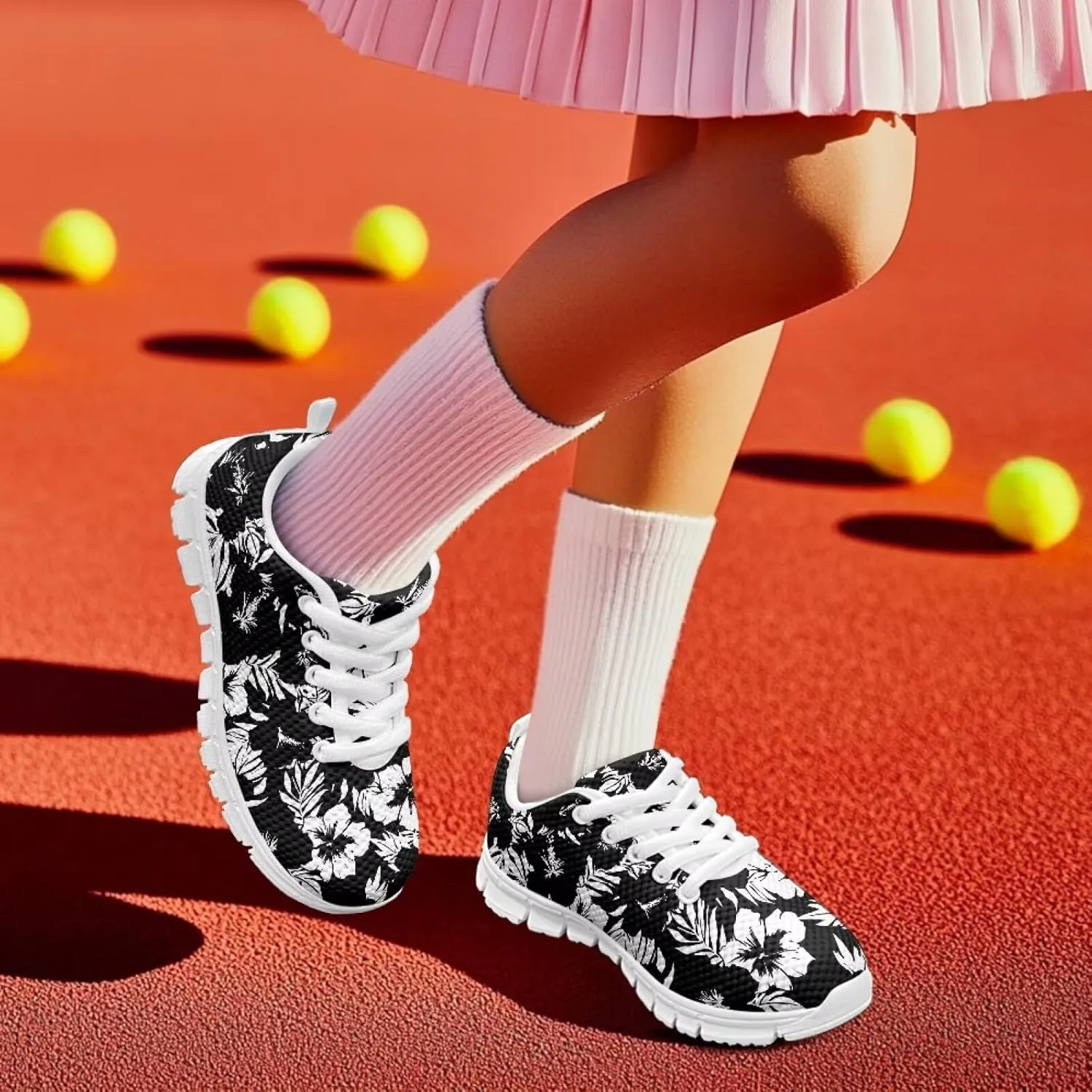Cumagical Kids Casual Sneakers Fashionable Running Shoes Lightweight Breathable Athletic Footwear