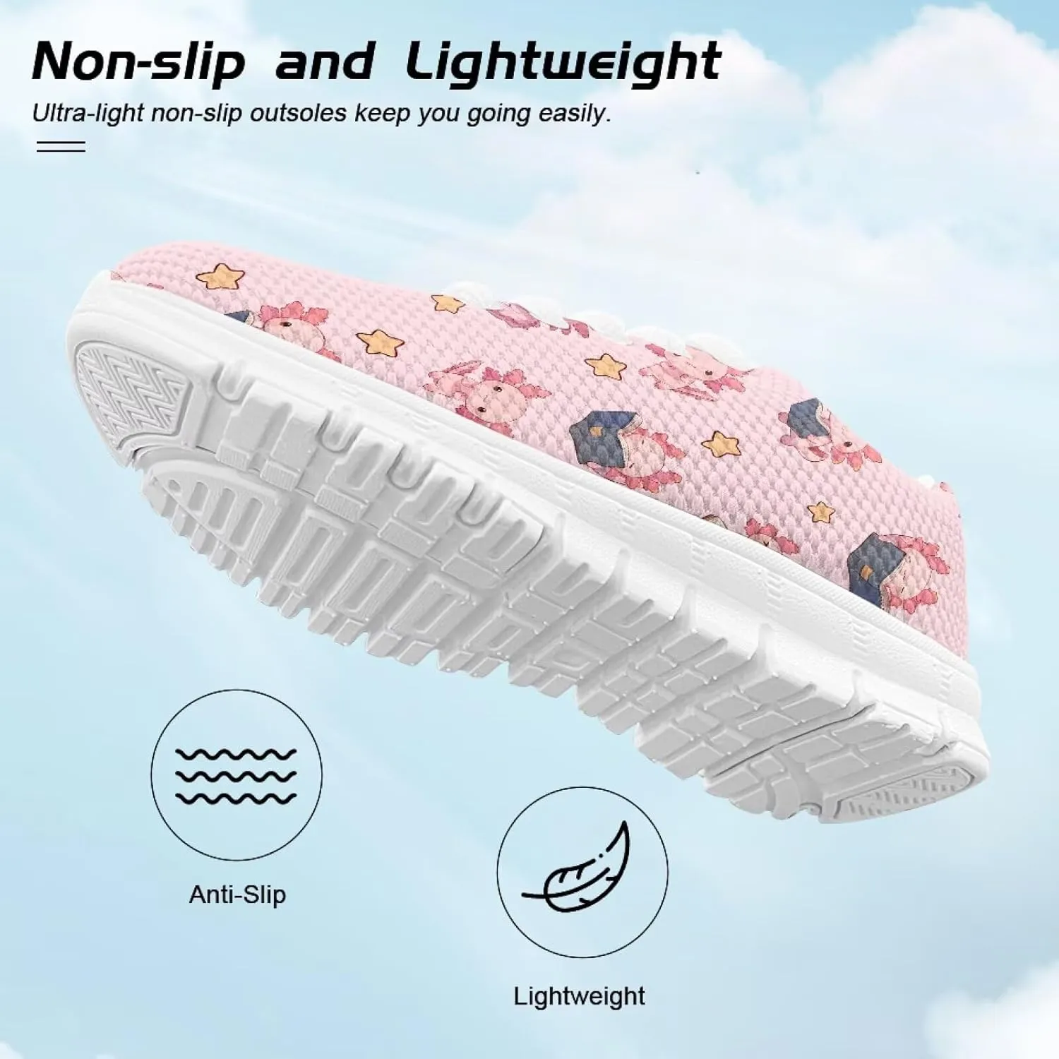 Cumagical Kids Casual Sneakers Fashionable Running Shoes Lightweight Breathable Athletic Footwear