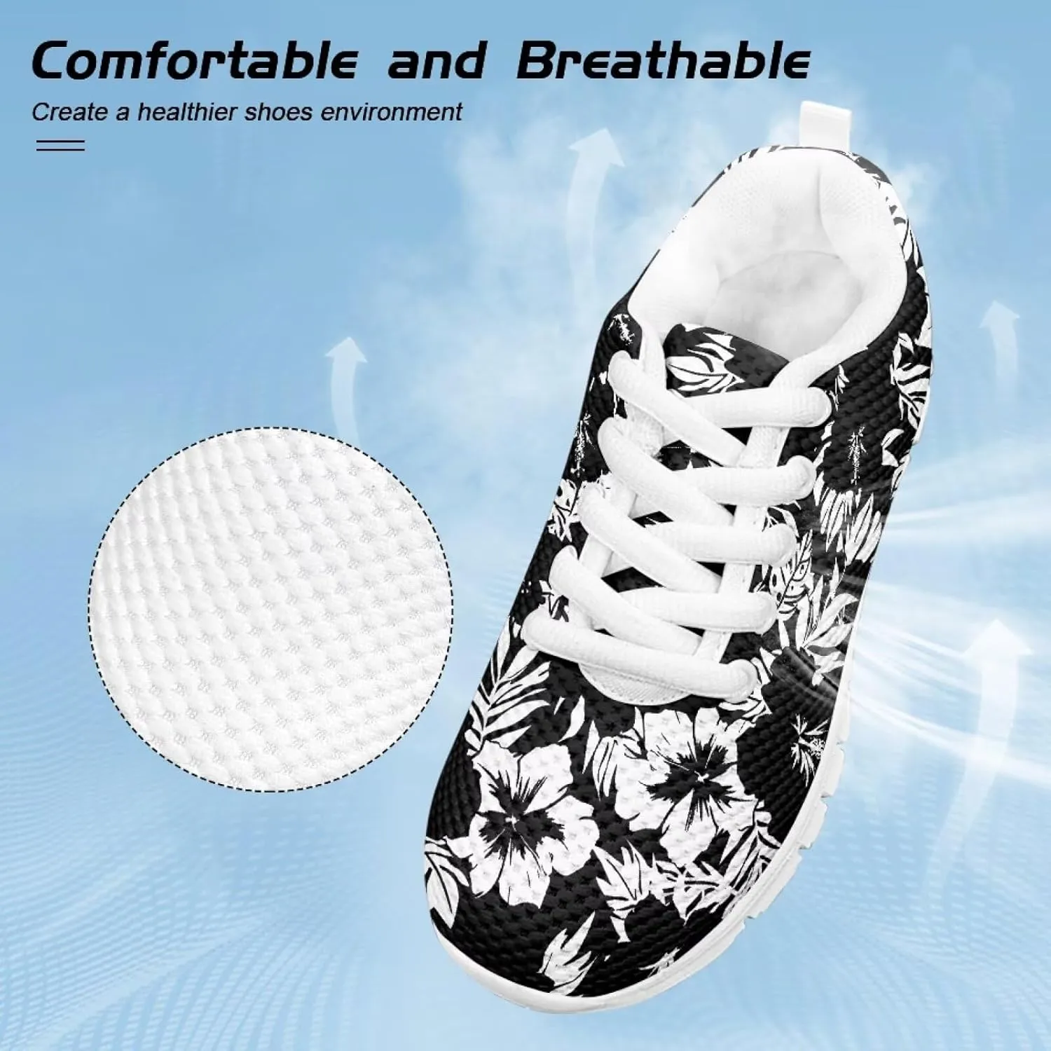 Cumagical Kids Casual Sneakers Fashionable Running Shoes Lightweight Breathable Athletic Footwear