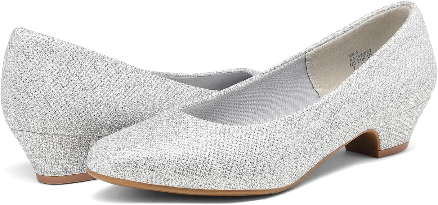 DREAM PAIRS Women's Closed Toe Dress Pumps Shoes