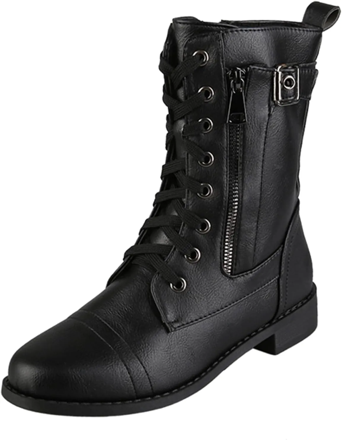 Fall Boots for Women 2024 Ankle Brown Booties Women Ladies Booties Ankle Boots Hiking Shoes Women Soft Sole Fashion Lace-up Round Toe Comfortable Low Heel
