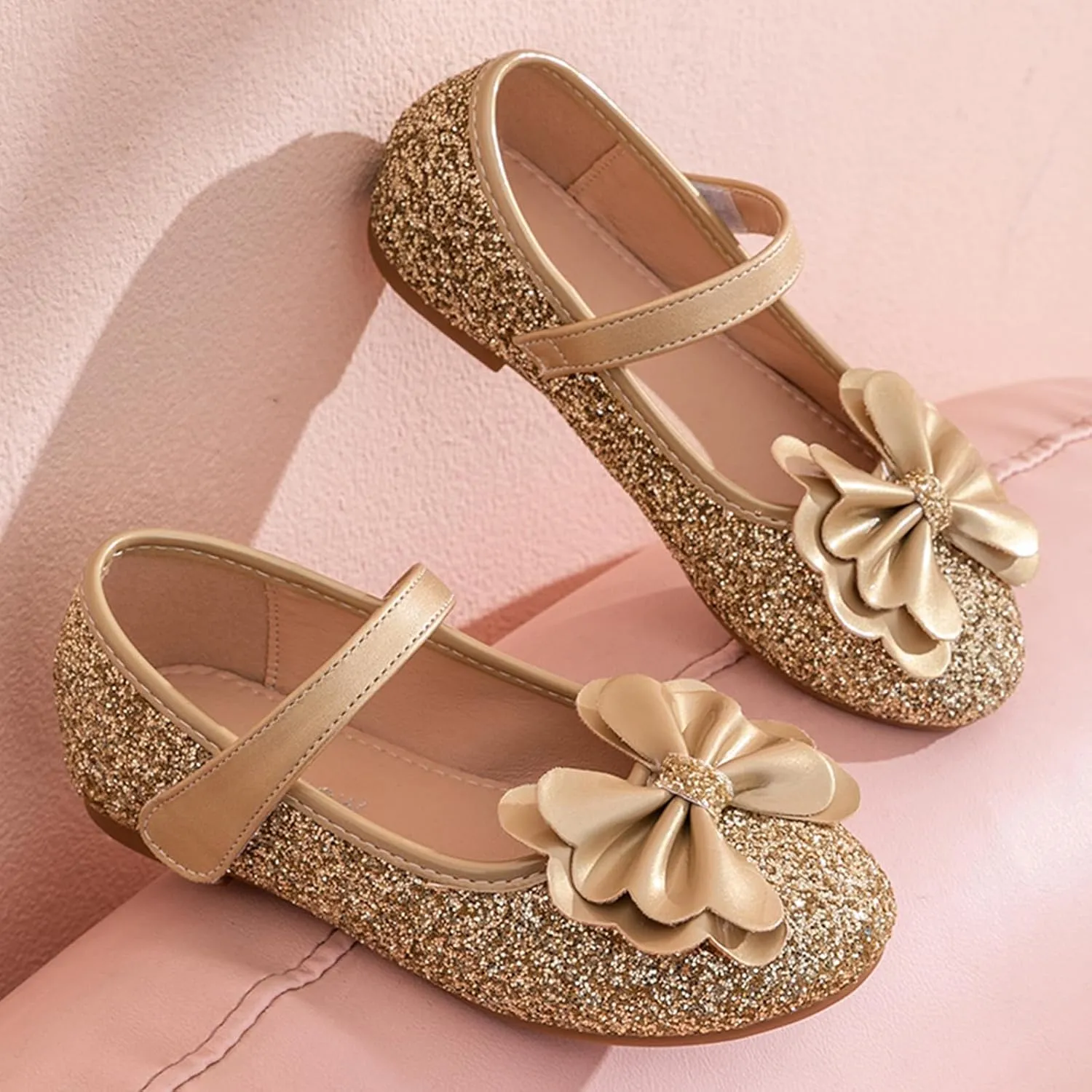 Flower Girl Shoes Wedding Party Princess Shoes Girls Dress Shoes for Kid Toddler