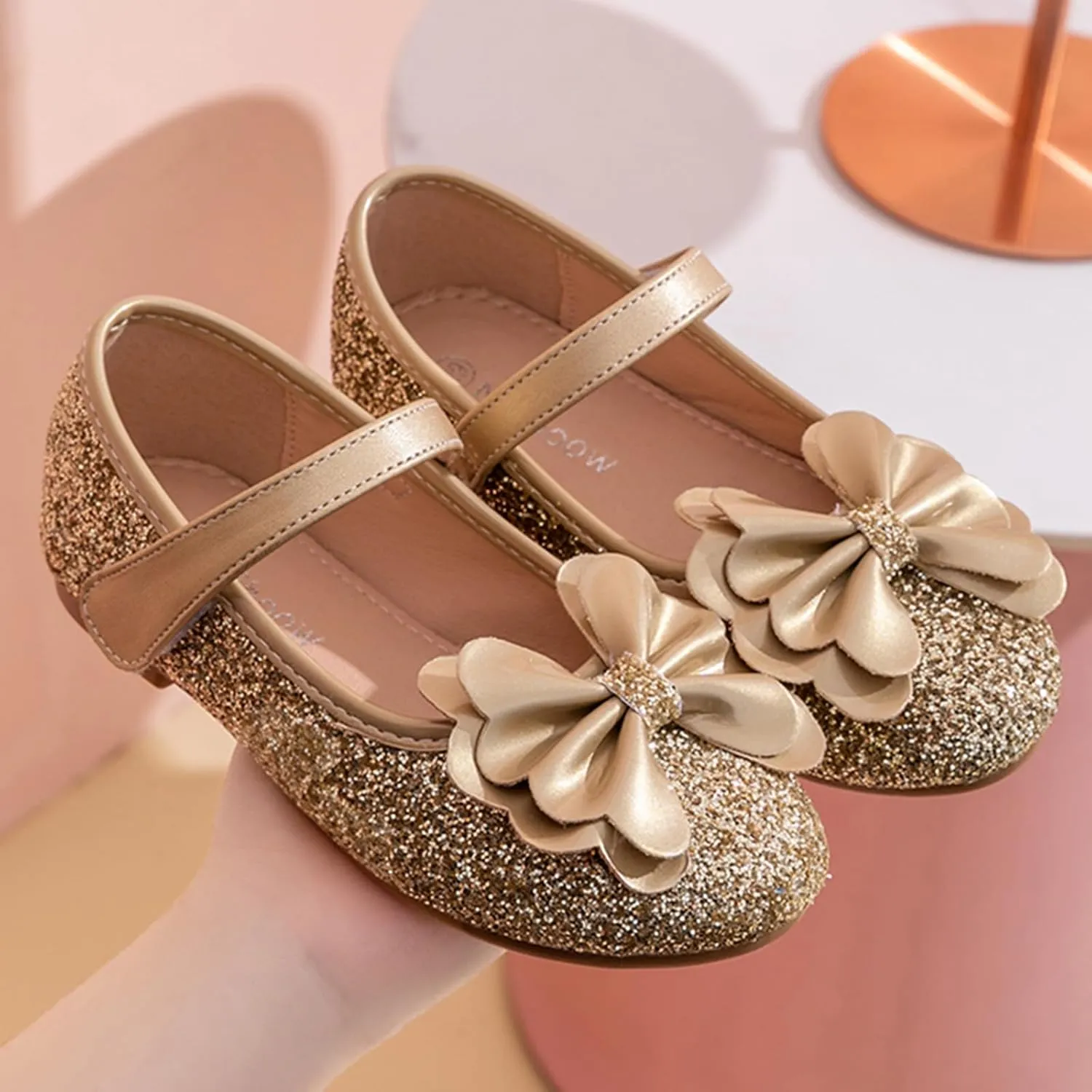 Flower Girl Shoes Wedding Party Princess Shoes Girls Dress Shoes for Kid Toddler