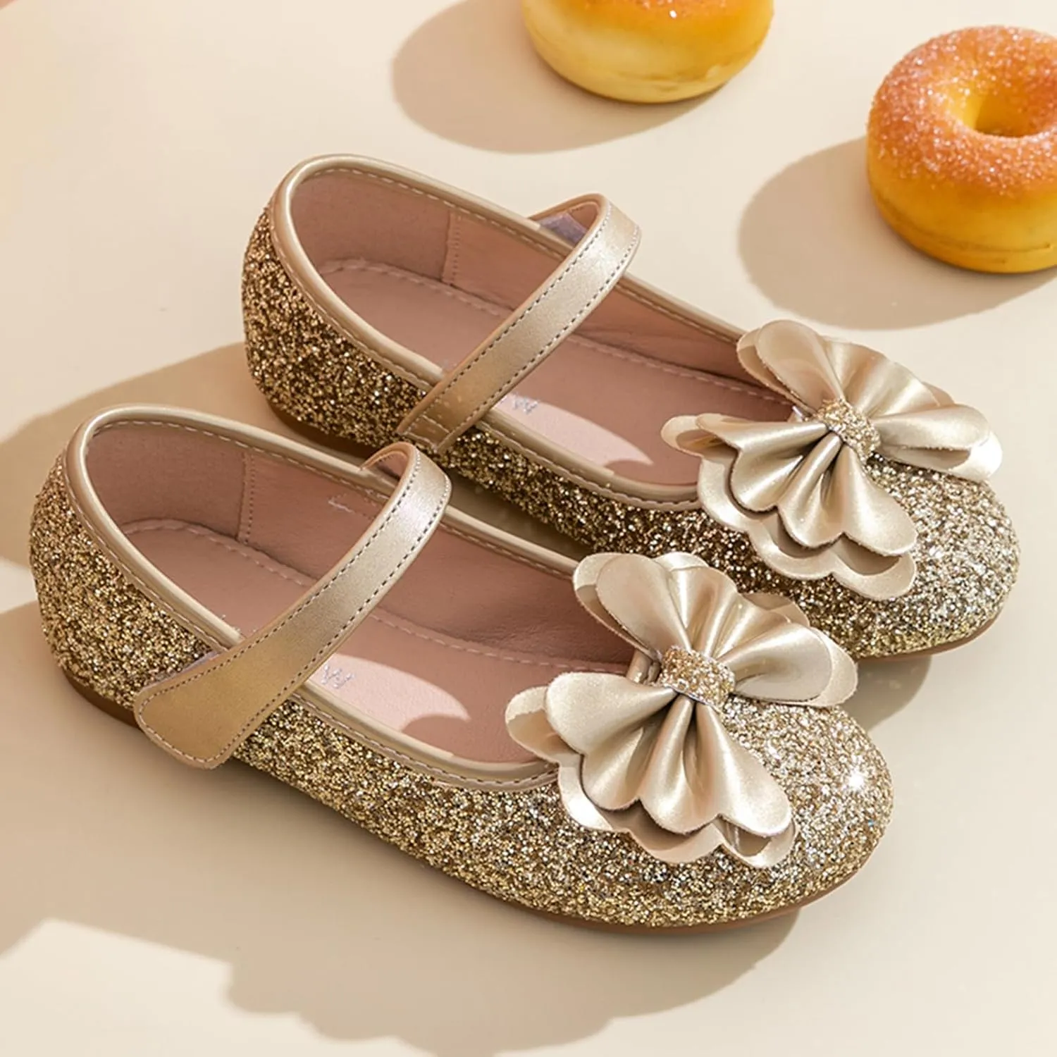 Flower Girl Shoes Wedding Party Princess Shoes Girls Dress Shoes for Kid Toddler