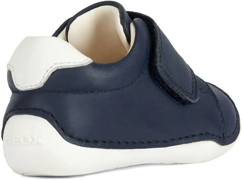 Geox Boys' Tutim 35 Strap Sneaker