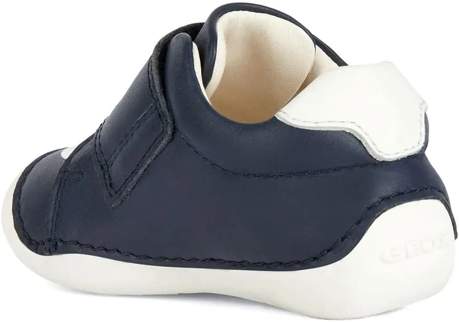Geox Boys' Tutim 35 Strap Sneaker