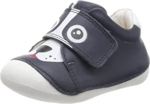 Geox Boys' Tutim 35 Strap Sneaker