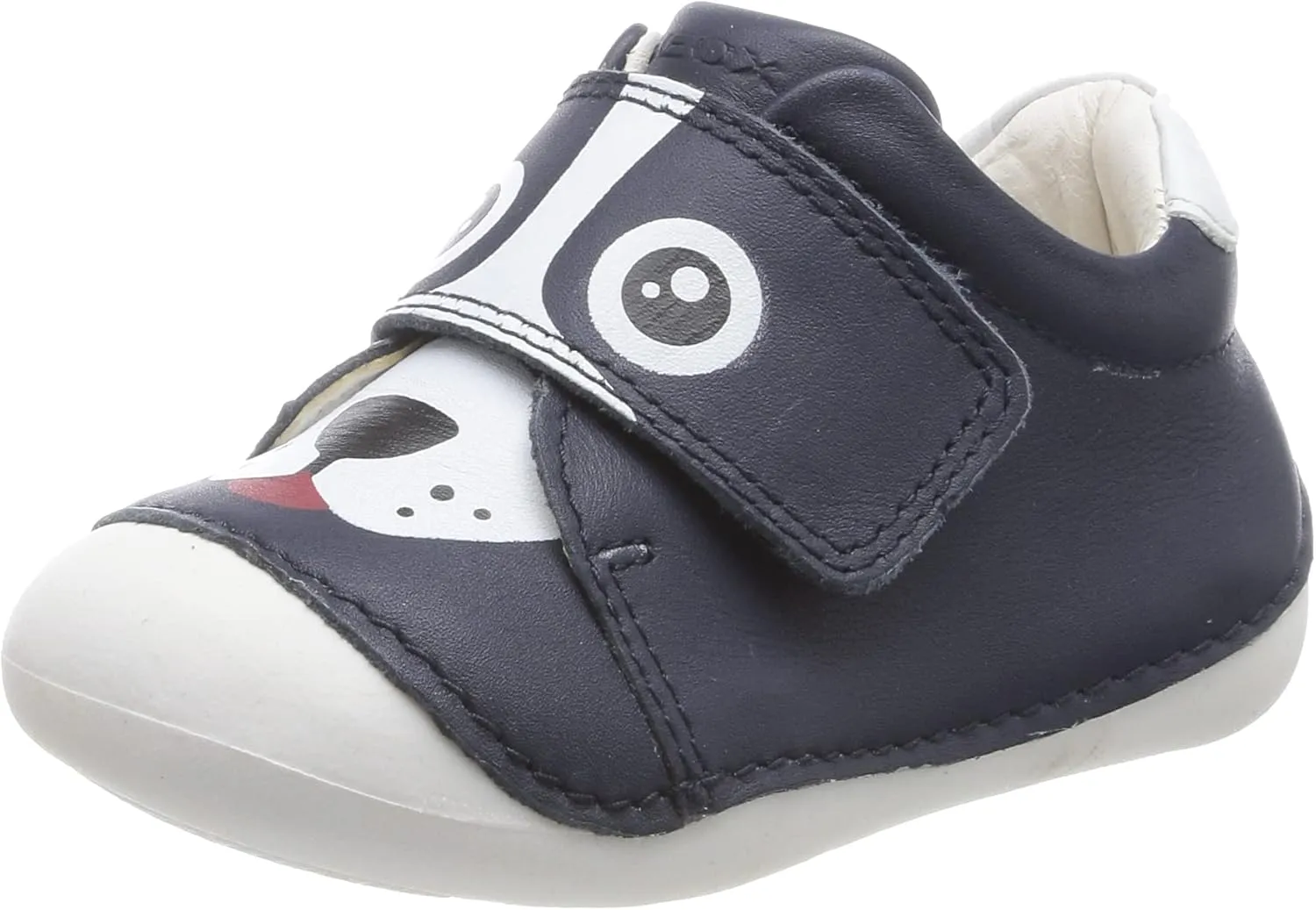 Geox Boys' Tutim 35 Strap Sneaker
