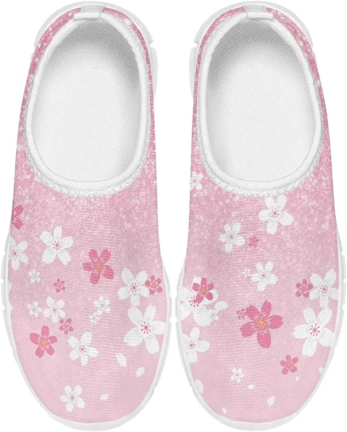 Girls Athletic Shoes Cute Kids Gym Running Slip On Shoes for Girls