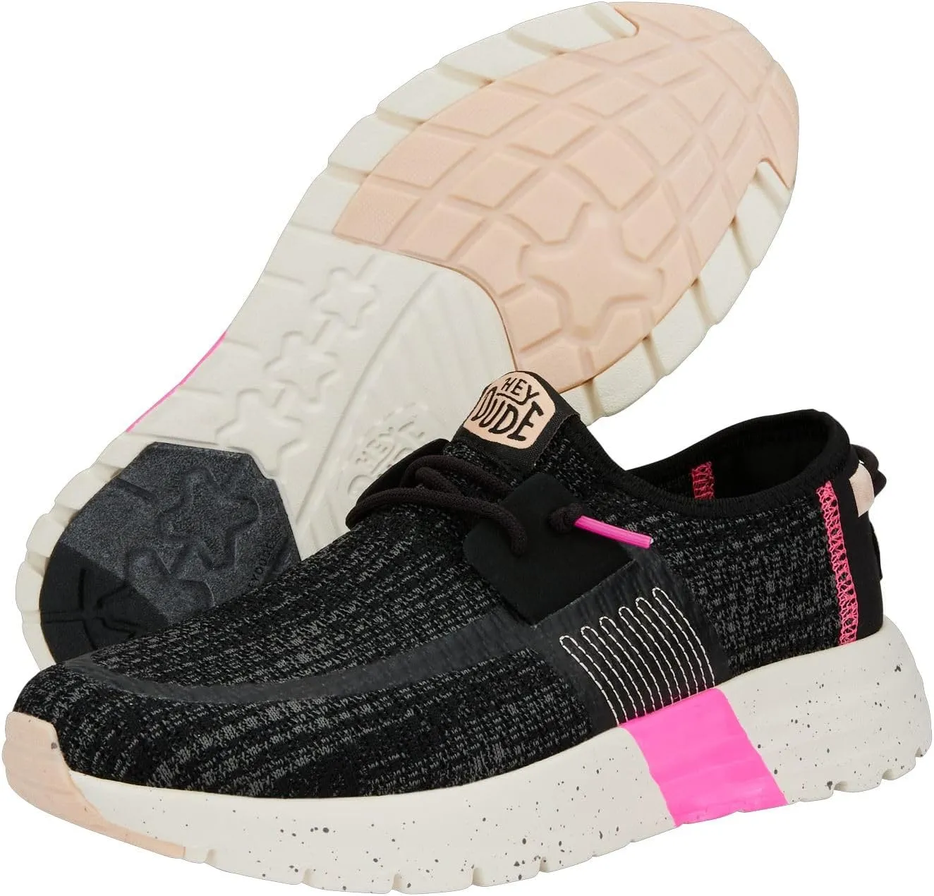 Hey Dude Sirocco | Womens Shoes | Womens Lace Up Loafers | Comfortable & Light-Weight