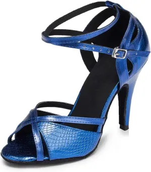 HROYL Women & Girls Ballroom Dance Shoes Women Salsa Shoes for Women Wedding Dance Shoes for Women,Model YCL035