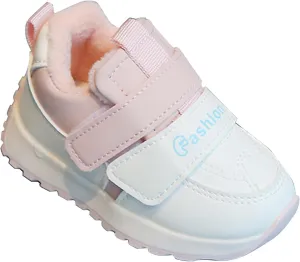 Infant Baby Leather Sneakers Unisex Toddler Classic Water Proof Comfortable Furry Warm Winter Outdoor Play Kid Girl