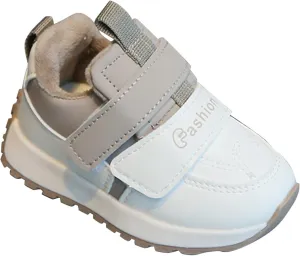 Infant Baby Leather Sneakers Unisex Toddler Classic Water Proof Comfortable Furry Warm Winter Outdoor Play Kid Girl