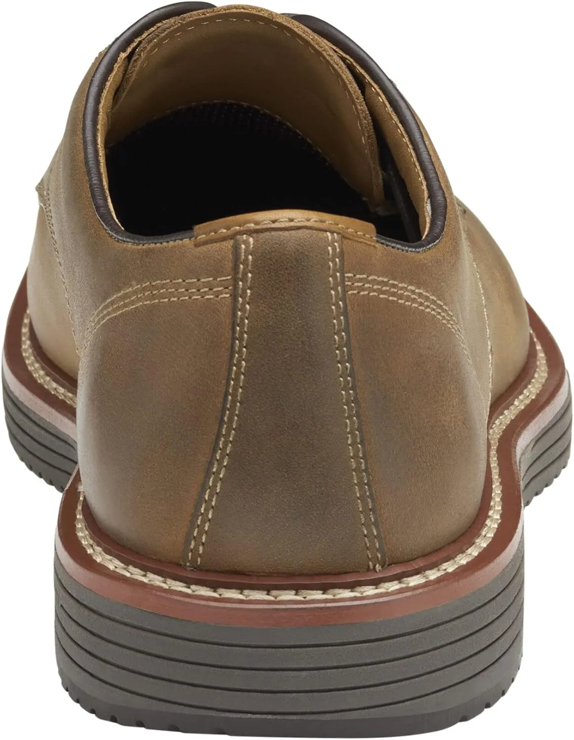 Johnston & Murphy Upton Plain Toe Mens Shoe, Business Casual Mens Dress Shoes, Comfortable Leather Shoes for Men
