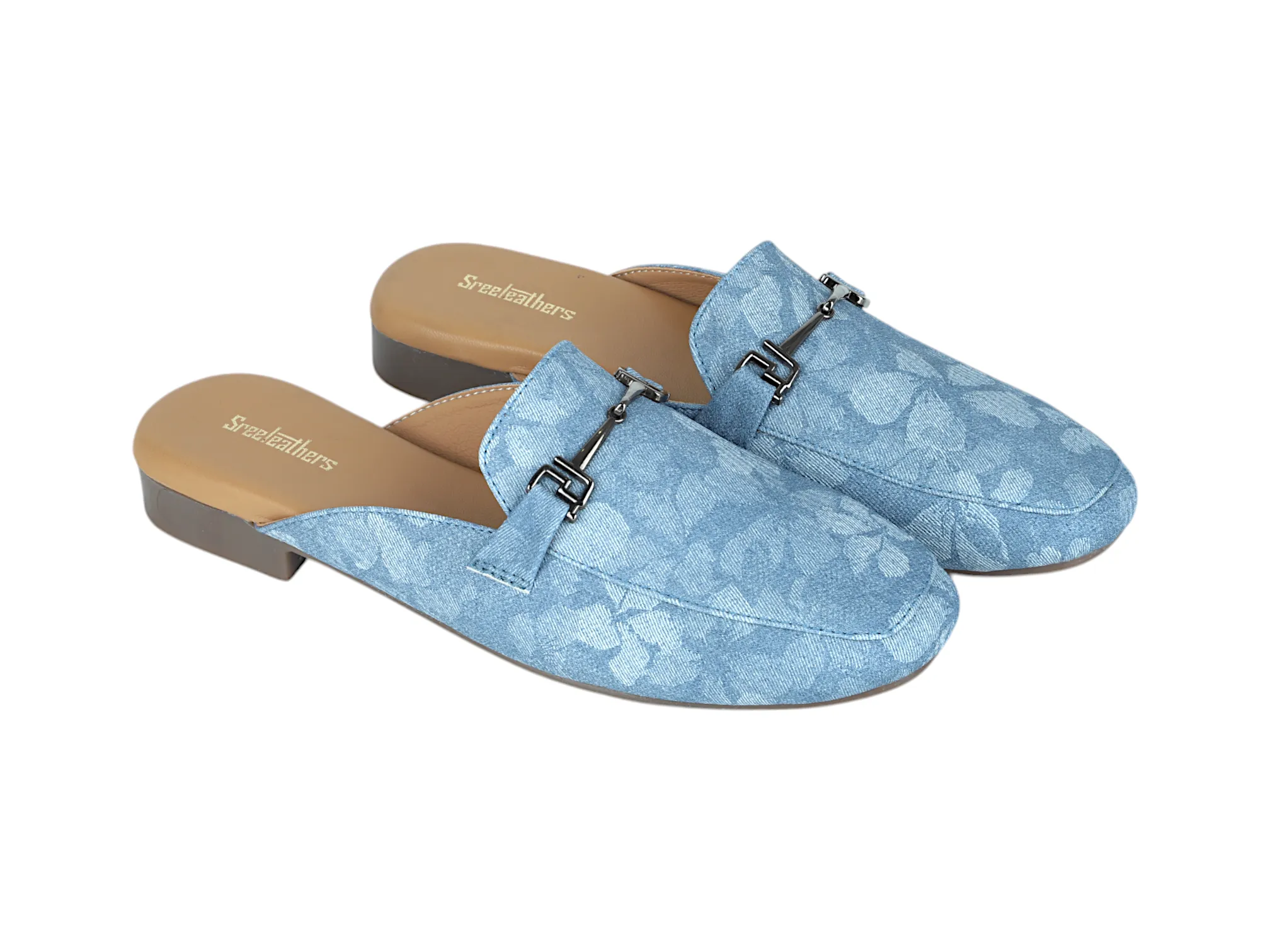 Ladies Flat Mules Cut 95120