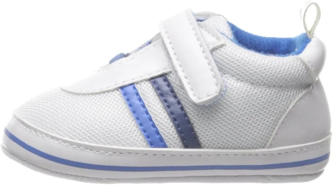 Little Me Baby-Boys Newborn Athletic Shoe with Velcro Strap