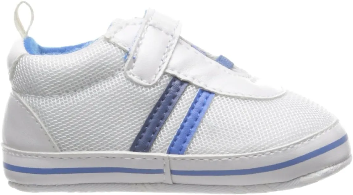 Little Me Baby-Boys Newborn Athletic Shoe with Velcro Strap