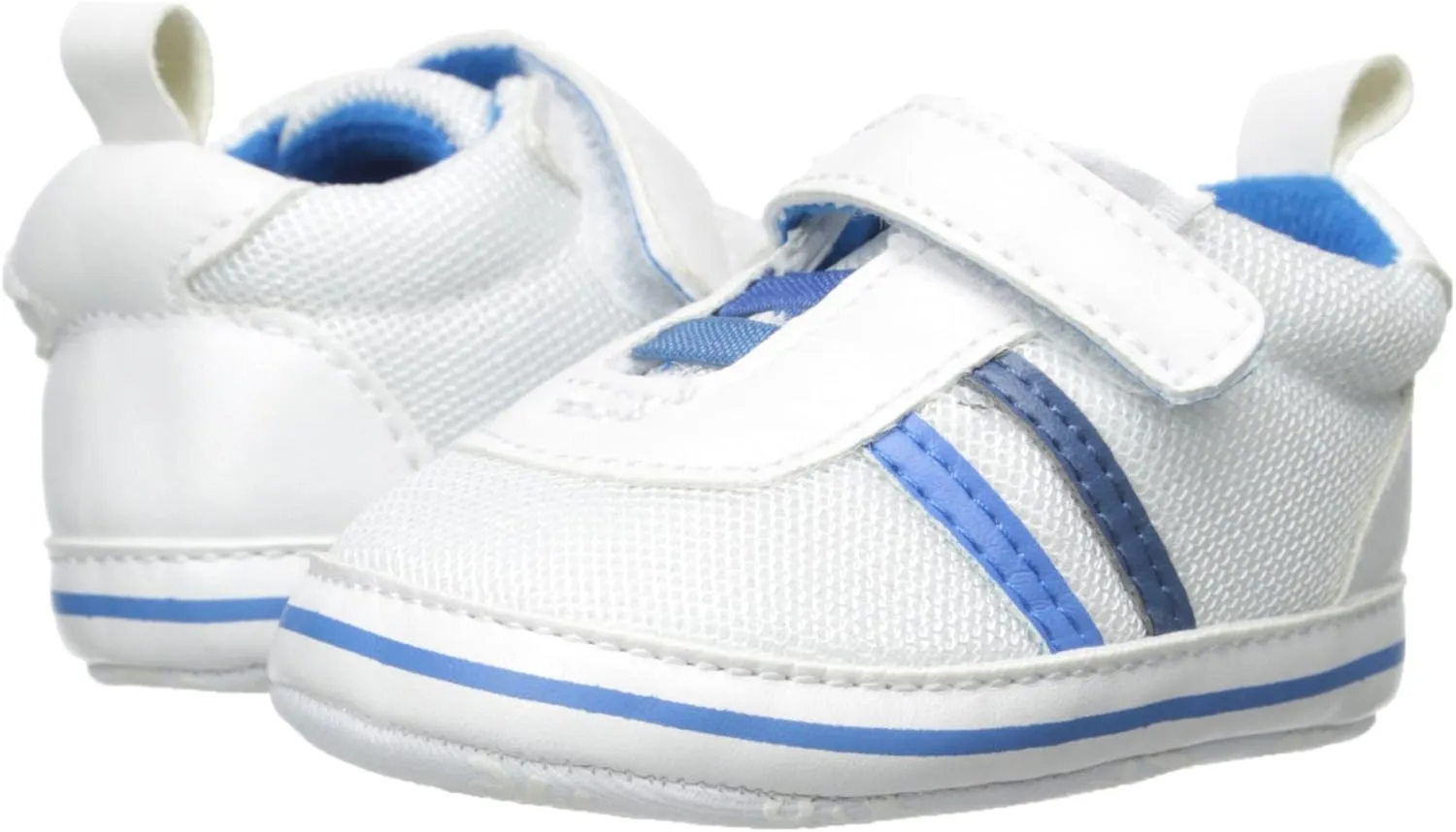 Little Me Baby-Boys Newborn Athletic Shoe with Velcro Strap