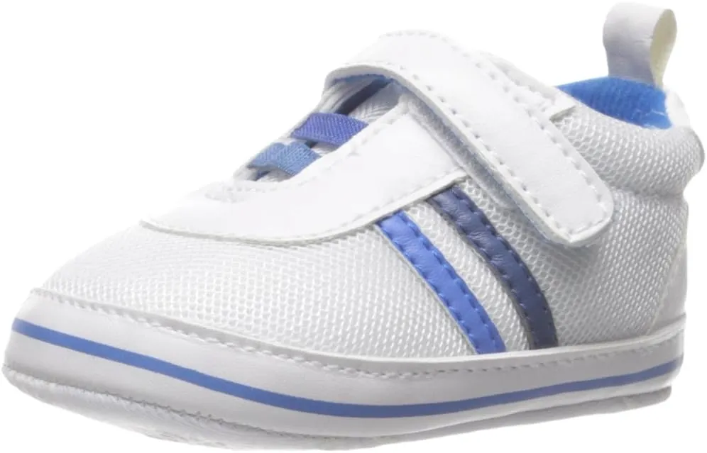 Little Me Baby-Boys Newborn Athletic Shoe with Velcro Strap