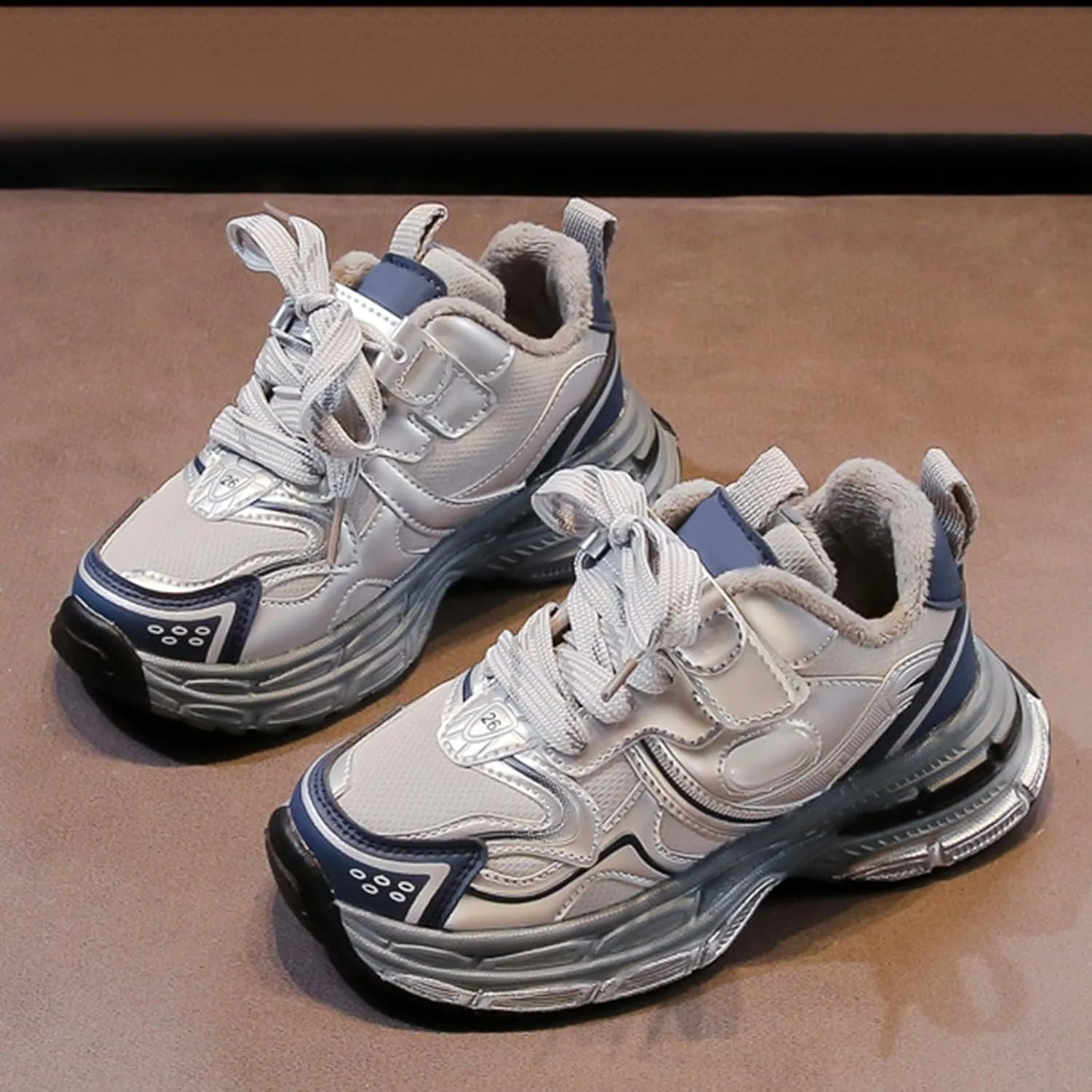 Little/Big Kids Chunky Running Shoes Comfortable Walking Sneakers Fashion Casual Athletic Workout Sport Shoes