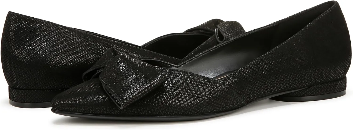 Naturalizer Womens Havana Pointed Toe Slip On Dress Ballet Flat