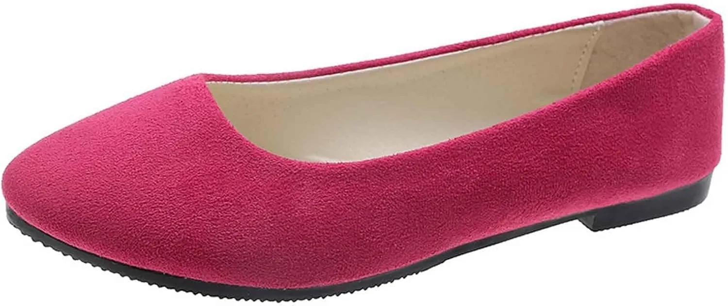 Platform Loafers for Women Summer Ballet Flats Dressy Pointed Toe Comfortable Wedding Casual Work Walking Shoes