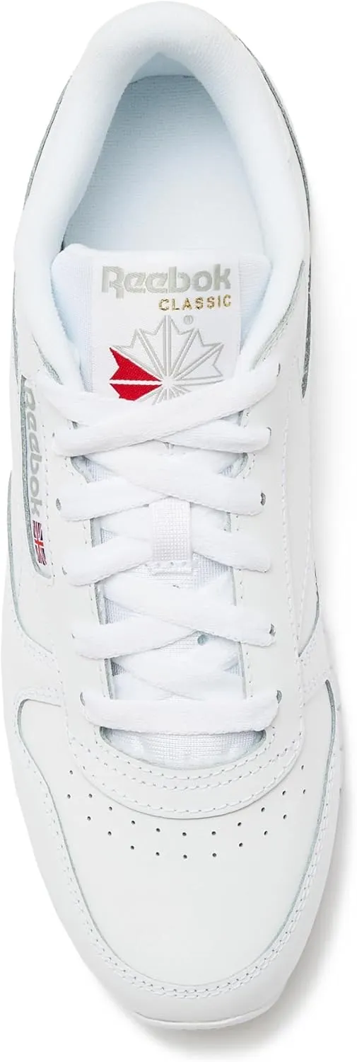 Reebok Classic Leather Sneakers for Men - Black or White Tennis Mens Shoes Size 6 to 18