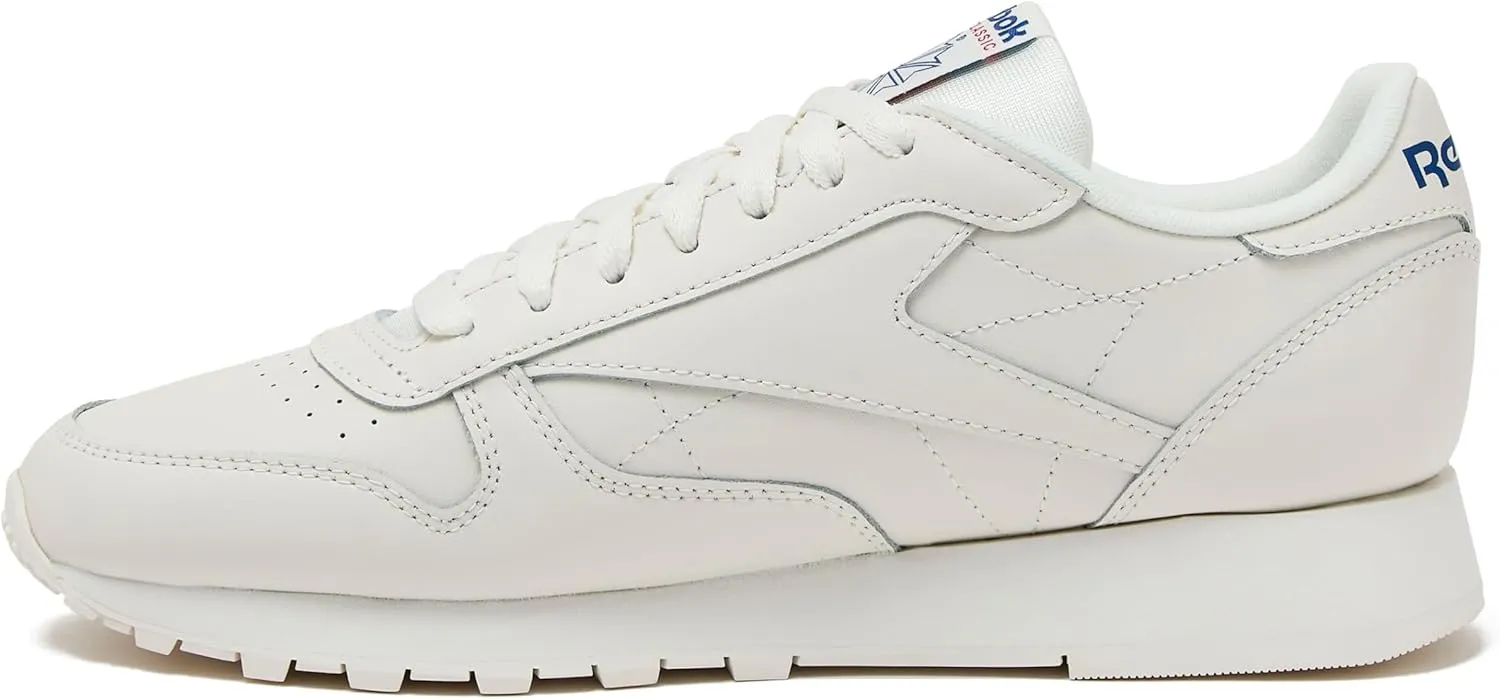 Reebok Classic Leather Sneakers for Men - Black or White Tennis Mens Shoes Size 6 to 18