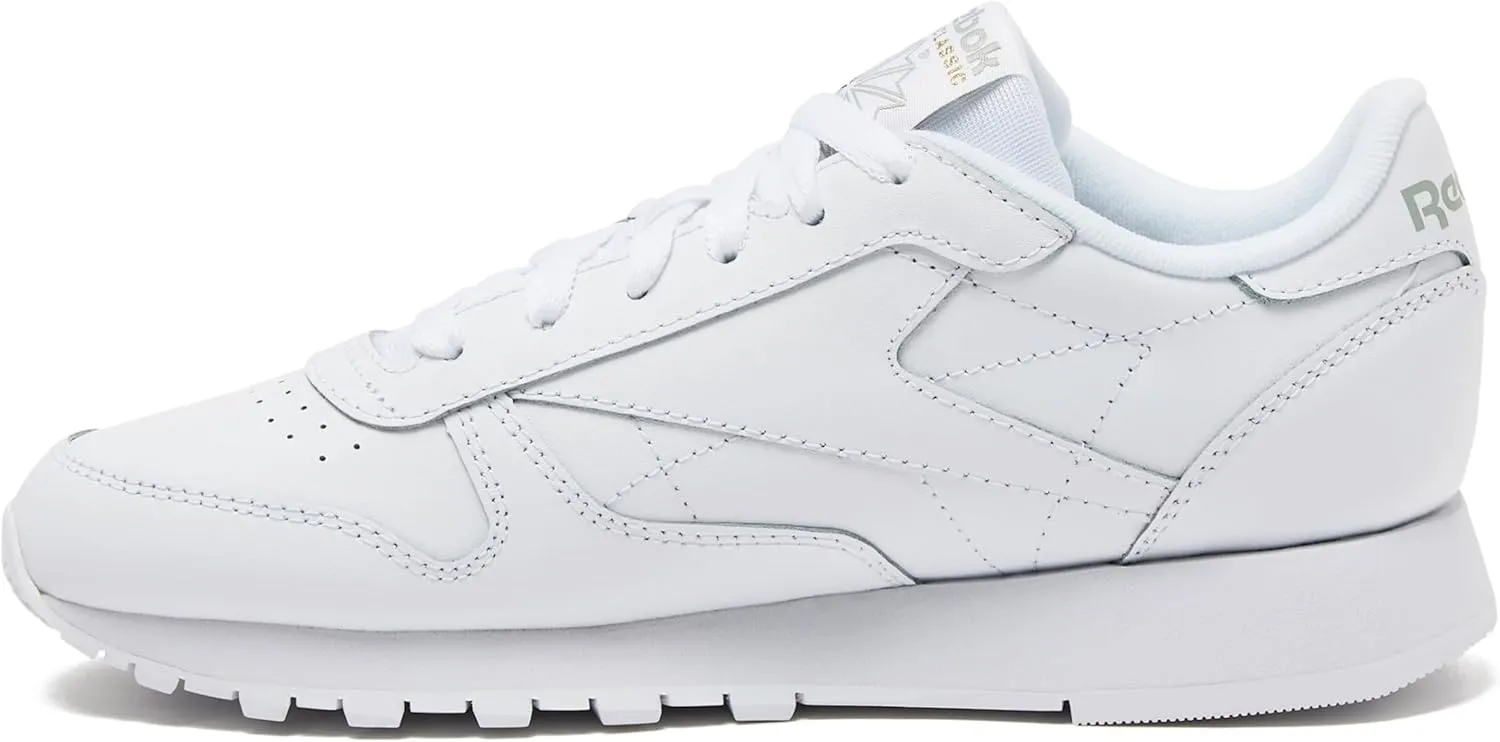 Reebok Classic Leather Sneakers for Men - Black or White Tennis Mens Shoes Size 6 to 18