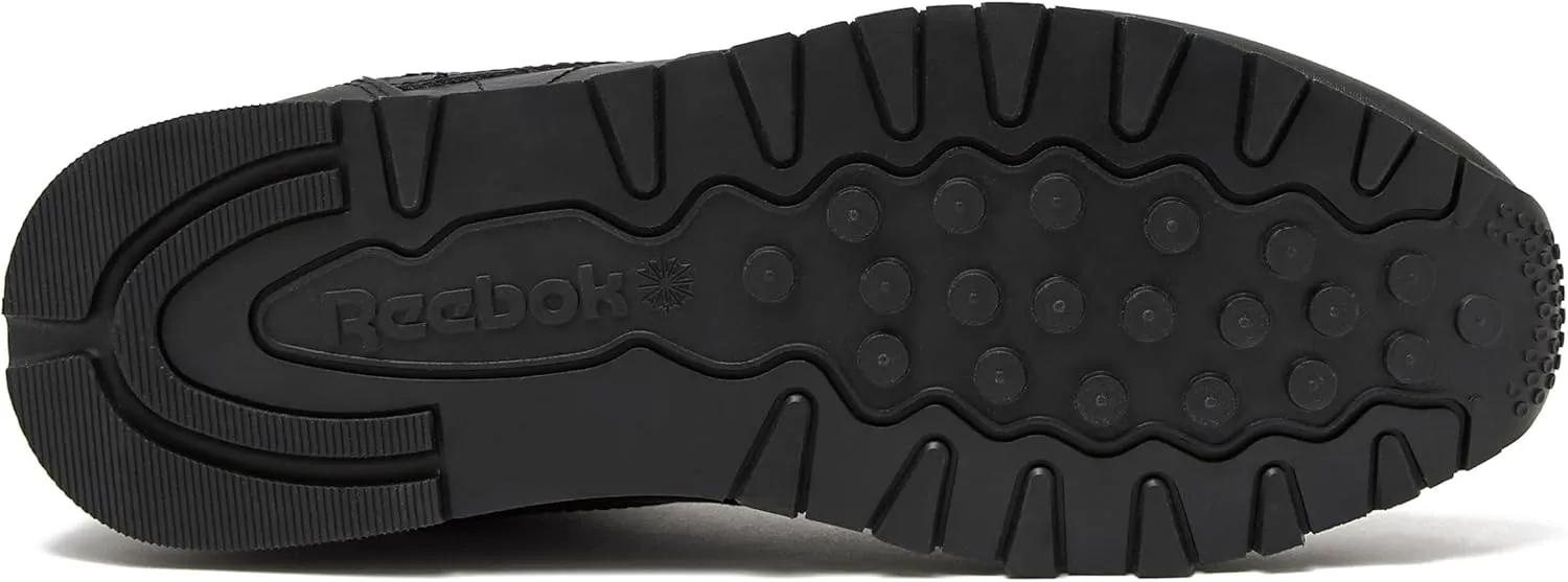 Reebok Classic Leather Sneakers for Men - Black or White Tennis Mens Shoes Size 6 to 18